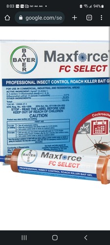 Maxforce select roach bait - maxforce,